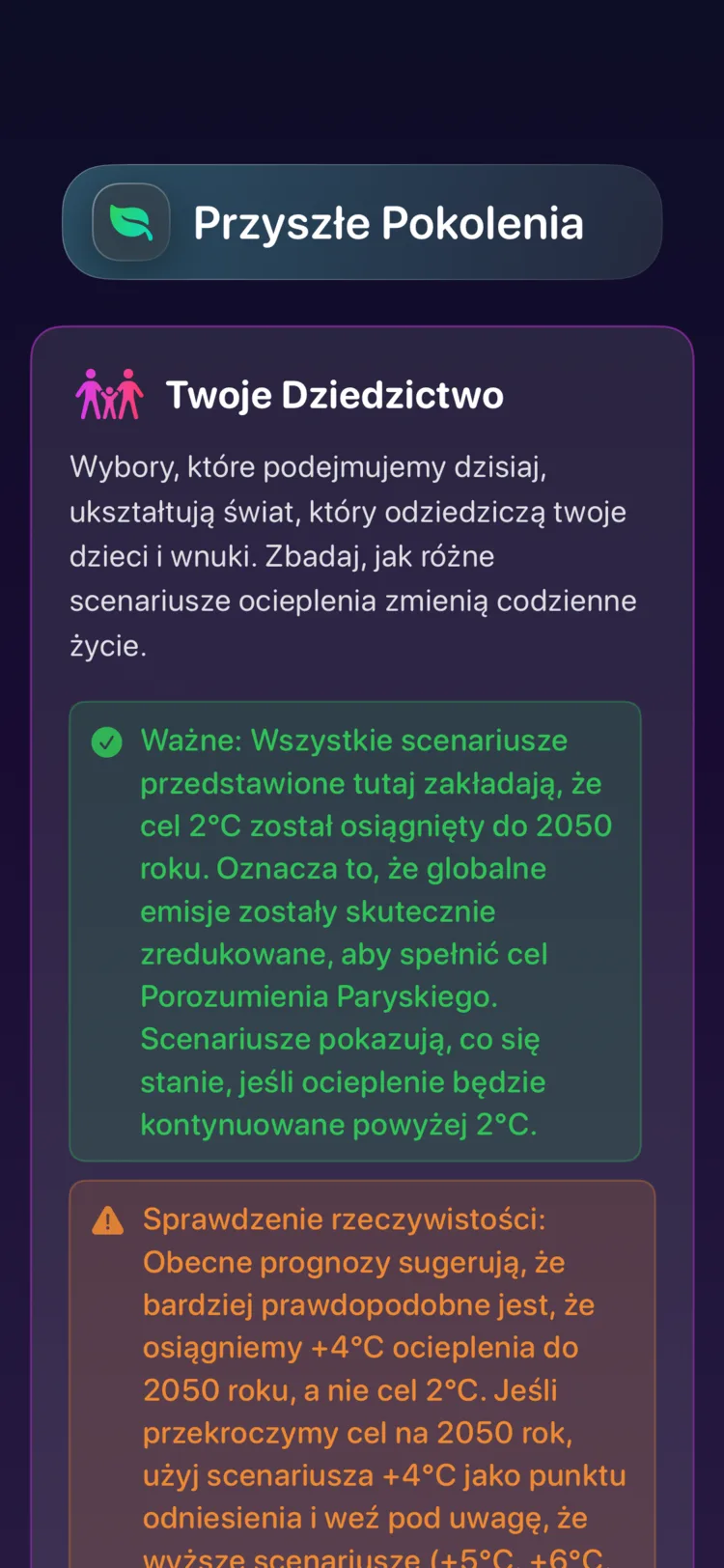 Decarbonr Przyszłe pokolenia: jak scenariusze ocieplenia kształtują świat, który odziedziczą dzieci